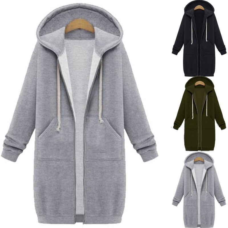 sweatshirt coat womens
