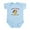 Sky Blue, variant on CafePress - Made In America With Bosnian Part's Infant Bodysui - Baby Light Bodysuit, Size Newborn - 24 Months