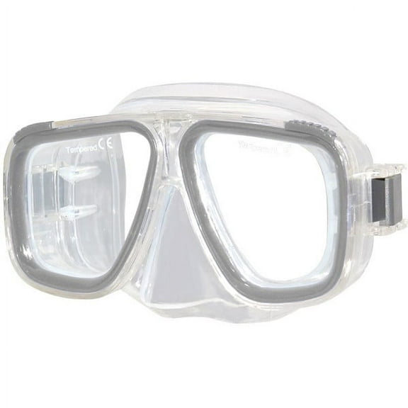 IST M9 Saturn Twin Lens Dive Mask (Clear)