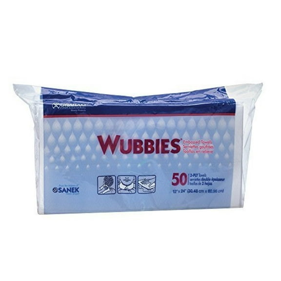 Wubbies Towels by Beauty - Case of 10