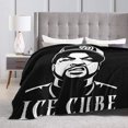thumbnail image 4 of ICES Cube Blanket Throw Bedding Room Decor Flannel Blankets for Bed Sofa Warm Blankets 40"x30", 4 of 6