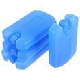 thumbnail image 3 of MINLIXIN 4pcs Reusable Ice Packs Lunch Cooler Bag Ice Cube Trays Freezer Ice Packs Air Conditioner Fan Ice Block Portable Cooler Ice Case Sky-blue, 3 of 5