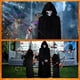 thumbnail image 4 of Disfraz de la muerte de Grim Reaper para Halloween, sombrero de capa con guantes de Hoz, máscara de fantasma, disfraz de miedo para Halloween, suministros de vestir para fiesta, 4 of 4