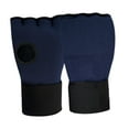 thumbnail image 2 of S SERENABLE Gants de Boxe Demi-Doigts pour Sparring MMA Muay Thai Marine, 2 of 9