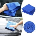 thumbnail image 4 of Wash Solution Cleaning Cloths Rags Towels Microfiber Disc Cloth Multifunctional Cleaning Rags Microfiber Cloth for Kitchen Household & Car (Blue, One Size), 4 of 7