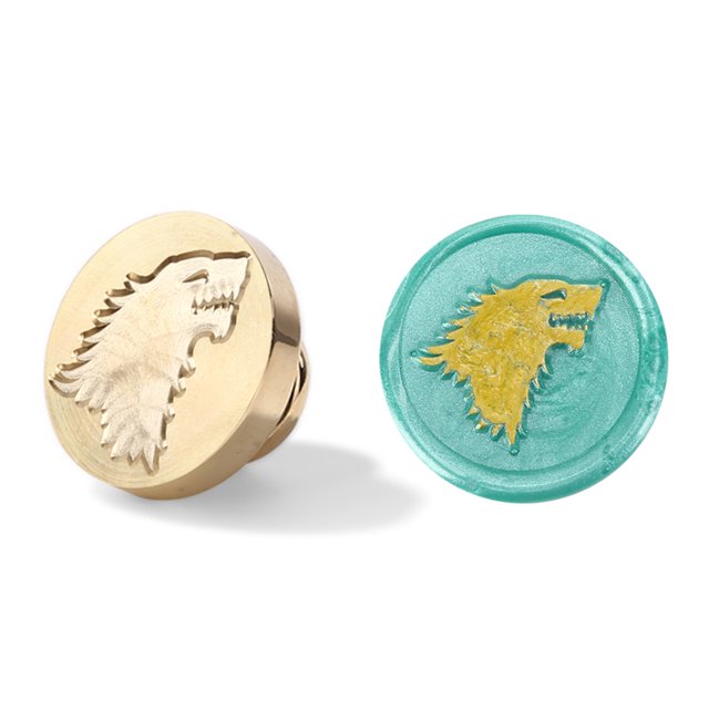 Cuadros Decorativos Cabeza de sello de cera de sellado de mundo irreal antiguo sello dedicado reemplazar cabeza de cobre Ehuebsd Nuevos Originales