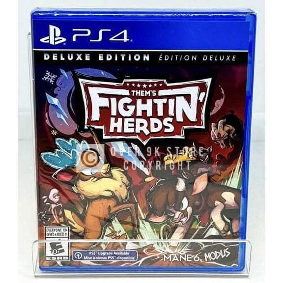Them's Fighting Herds: Deluxe Edition - PS4 - Brand New | Factory Sealed | #Catalog