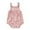 Pink, variant on Baby Boys Girls Ribbed Solid Pocket Bodysuit Suspenders Romper Cotton Blend Sleeveless Fashion Design for Daily Wear,Color:Mint Green