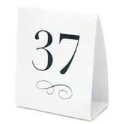 Weddingstar 7022-13 Table Number Tent Style Card- Numbers 13-24
