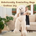 thumbnail image 3 of MorisMos Giant Teddy Bear 4ft Stuffed Animal Soft Big Stuffed Bear Plush Toy, 3 of 9