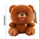 thumbnail image 3 of Muñeco de peluche | Cojín Grande y Suave | Lindo Peluche Abrazable de Gran Tamaño | Tela suave y acogedora | Cojín decorativo versátil | Construcción Duradera Cosida | Muñeca regalable de 1 pieza, 3 of 9
