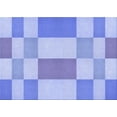 thumbnail image 1 of Ahgly Company Machine Washable Indoor Rectangle Transitional Light Slate Blue Area Rugs, 5' x 8', 1 of 7