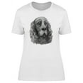 thumbnail image 1 of Irish Setter Dog Sketch T-Shirt Women -Image by Shutterstock, Female Large, 1 of 2