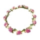 thumbnail image 1 of Corona floral tocado corona de flores diadema niñas, corona de pelo flor creativa Rosa, 1 of 8