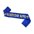 thumbnail image 4 of CUMPLEAÑOS Fiesta CUMPLEAÑOS REY Correa para el hombro Corona Conjunto Accesorios decorativos Etiqueta de CUMPLEAÑOS para hombres Correa para la cabeza, 4 of 5