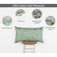 thumbnail image 4 of Vargottam Luxury, Printed Mint Green2 CushionCoversDecorative PillowCoversLumbarThrow Pillowcase -24x14Inches, 4 of 6