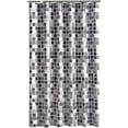 thumbnail image 1 of Cortina de ducha de 200 x 220 cm (ancho x alto), antimoho, antibacteriana, repelente al agua, tejido suave de poliéster, 1 of 1