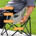 thumbnail image 3 of LJNYFDC Coffee Chair Ultralight Outdoor Folding Beach Chair with Back Support Design Large Feet Compact Size Camping Stool, 3 of 7