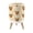 Color 3, variant on Small Trash Can with Lid Wooden Bear Deer Silhouette Forest Sun Design 1.8 Gallon Dog Proof Trash Can Round Garbage Can Waste Bin Wastebasket for Bathroom Bedroom Living Room