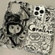 thumbnail image 2 of Funda Airbag a prueba de golpes, funda transparente de Anime para C-Coraline IPhone 16 15 14 13 12 11 Pro Max 14 15 7 8 Plus X XR XS Max SE2020, 2 of 5