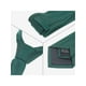 thumbnail image 3 of CORBATA DE HOMBRE INSPIRE CHIC para el Día del Padre, corbatas de color sólido, corbatas texturizadas clásicas para bodas formales, talla única, verde oscuro, 3 of 4