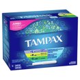 Tampax Cardboard Tampons Trio Pack Light/Regular/Super Absorbency, 54