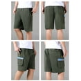 thumbnail image 4 of HardyComforts Men's Hiking Cargo Shorts Men’s Shorts Casual Outdoor Cargo Shorts Lightweight 2 Pack Cargo Shorts Workout Shorts 4 pockets size S, 4 of 6