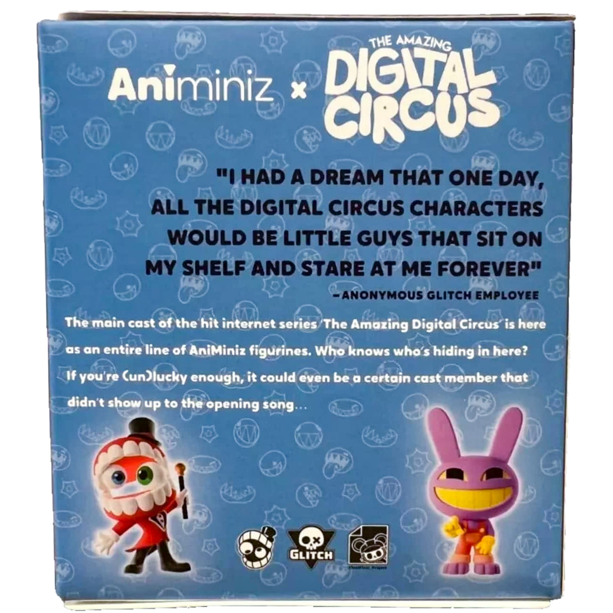 U.C.C. Distributing Animiniz x Digital Circus - Main Character Series 1 Single Blind Box
