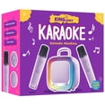 thumbnail image 1 of Máquina de karaoke Kinglucky Voice Changing con 2 micrófonos para niños, 1 of 7