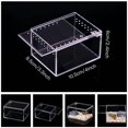 Arboreal Reptile Insect Breeding Box - 1-Pack Transparent Acrylic ...