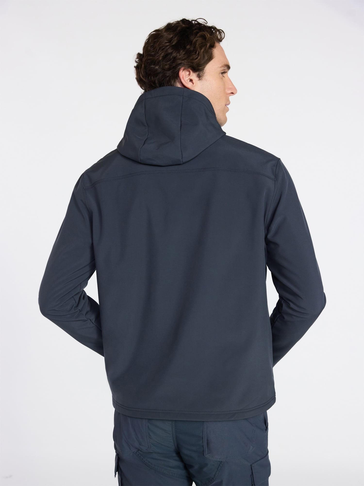 Ozark Trail Men's & Big Men's Softshell Jacket with Hood, Sizes S-3XL