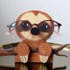 thumbnail image 2 of Montura de gafas con animales bonitos Decoración para el hogar Montura de gafas de escritorio, 2 of 8