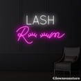 thumbnail image 3 of Glowneon Lash Room Neon Sign, Lash Shop Led Sign, Beauty Salon Wall Art, Lashes Decor Salon, 3 of 5