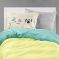 thumbnail image 2 of Christmas Presents between Friends Mastiff - White Fabric Standard Pillowcase, 2 of 2