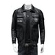 thumbnail image 4 of Chaqueta de otoño e invierno para hombre, chaqueta de cuero informal, chaqueta de moto para hombre, chaqueta de cuero PU con solapa estilo coreano entallada para hombre, 4 of 5