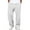 White #003, variant on Mohiass Waffle Pants Men Textured Drawstring Waist Solid Wide Leg Trousers Loose Fit Lightweight Breathable Hiking Sweatpants Khaki S