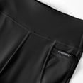 thumbnail image 3 of Bixock Girls Leggings High Waist Yoga Pants with Pockets Kids Soild Color Soft Casual Pant Comfortable Workout Running Activewear Girls Clothings Size 5-6Years, 3 of 6