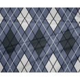 thumbnail image 4 of oneOone Polyester Lycra Dusty Blue Fabric Argyle Check Dress Material Fabric Print Fabric By The Yard 56 Incheses Wide, 4 of 4