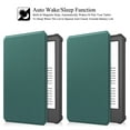 thumbnail image 2 of Artyond Case for New Kindle 2022 Release, Premium PU Leather Slim Folio Protective Cover With Auto Sleep/Wake Case for 6.0" New Amazon Kindle 11th Generation 2022 Release, Model C2V2L3, Dark Green, 2 of 7