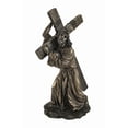 thumbnail image 4 of Jesus on the Way to Calvary Bronze Finished Statue - 12 Inches Tall - Cold Cast Resin with Hand-Painted Accents - a Profound Religious Sculpture for Christian Devotion, 4 of 4