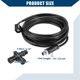 thumbnail image 5 of Unique Bargains Reemplazo del cable de interfaz del motor de 7M para Yamaha 2006-más reciente Interior de goma 1 juego, 5 of 7
