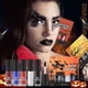thumbnail image 5 of Decoración de Halloween Kit de maquillaje con brillo de labios para Halloween, efectos realistas, niebla lavable, taza antiadherente, brillo de labios, sangre falsa, 1,6G * 4 pie(Buy 2 save 10%), 5 of 7