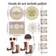 thumbnail image 3 of Adornos de madera primaverales, bandejas de capas para escritorio de oficina, adornos con temática de granja, decoración de bandejas de capas, estilo rústico, decoración para espacios, 3 of 6