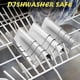 thumbnail image 5 of Taco Holder Stand,Set of 6 Stainless Steel Taco Tray,Stylish Taco Shell Holders, Rack Holds Up to 3 Tacos Each Keeping Shells Upright, Health Material, 5 of 5