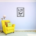 thumbnail image 1 of Vinyl Wall Decal Sticker : Be Still My Soul Home Decor Picture Art 14 x 28 Inches, 1 of 1