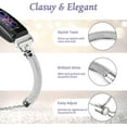 thumbnail image 2 of REQO Watch Band Compatible with Fitbit Inspire 2/ Inspire HR/Inspire/Ace 2/ACE 3 Smart watch-Metal Strap Jewelry Bangle Wrist Strap Bracelet Accessories, 2 of 6