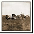 thumbnail image 2 of Historic Framed Print, Cold Harbor Va. Photographers wagon and tent, 17-7/8" x 21-7/8", 2 of 9