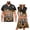 Cute Dwarf, variant on Garronmavis Rooster Couples Matching Outfits Men's Short Sleeve Shirt Fashion Button Up Beach Shirts and Women's V-neck Dress Elegant Party Dresses Size 3XL with Pocket