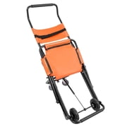Stair Chair, Lift Stair Chair, Aluminum Alloy Portable Stair Chair, Orange, Patient Transport Chair Stretcher, Compact Foldable for Emergency Medical Use