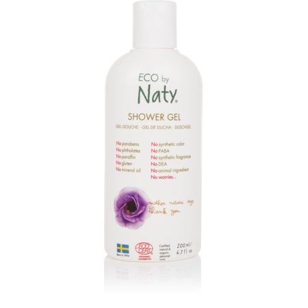 - Naty, ECO By Naty Organic Shower Gel 6.7 Fl. Oz